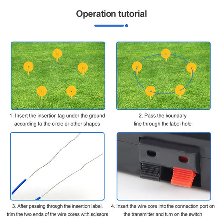 Electronic Pet Fence System Containment Collar &ndash; Waterproof