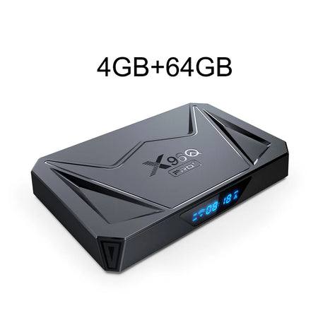 X96Q PRO+ Smart TV Box &ndash; 8K Decoding, Android 14, WiFi 6 4GB 64GB / EU Plug