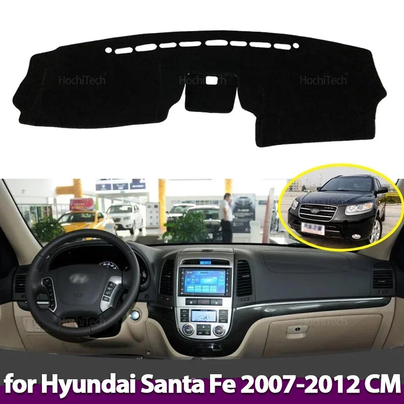 Pret slīdēšanas paneļa pārklājs Hyundai Santa Fe 2007 2012 CM