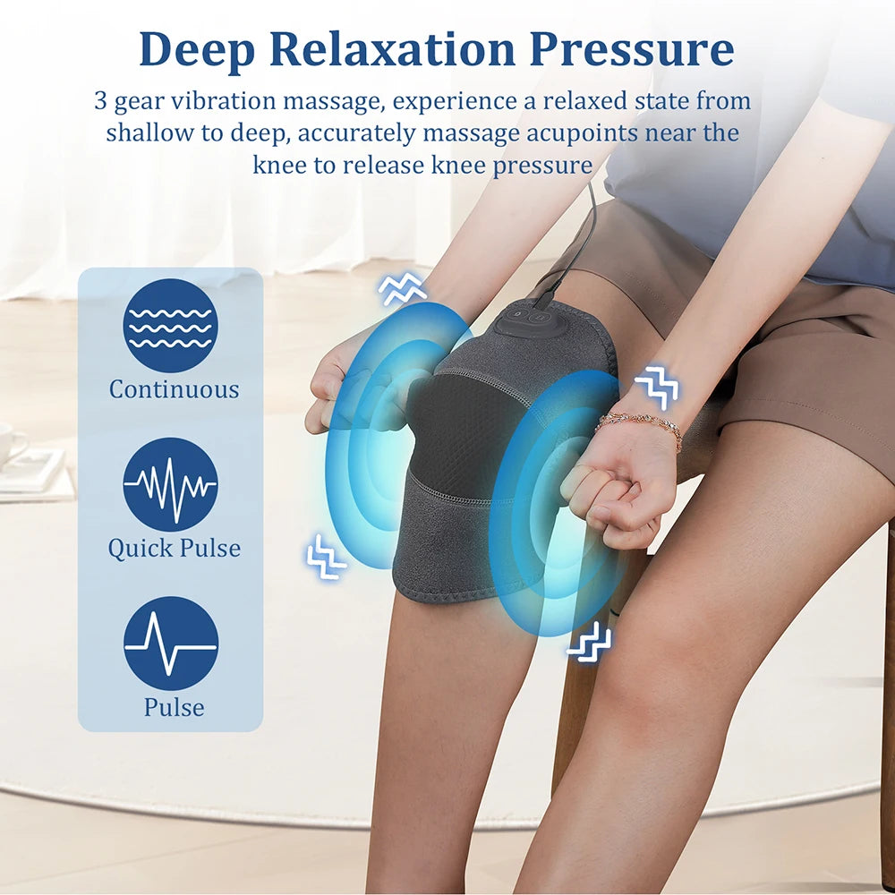 ForeverLily Knee Massager &ndash; Three Modes of Vibration Relief