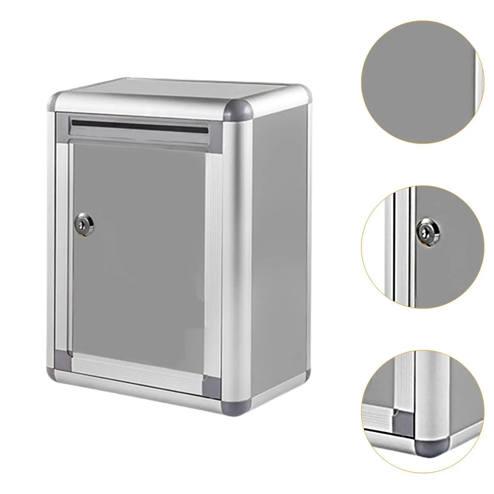 Metal Suggestion Box With Key Lock &ndash; Secure Locking