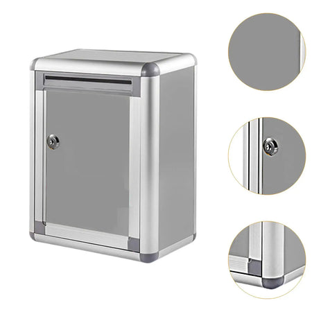 Metal Suggestion Box With Key Lock &ndash; Secure Locking
