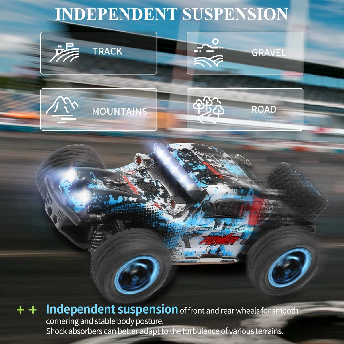 WLtoys 284161 1/28 4WD High-Speed RC Car - 30Km/H Off-Road Drift Racer