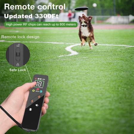 D25T Dog Training Collar &ndash; Color Screen Remote Control
