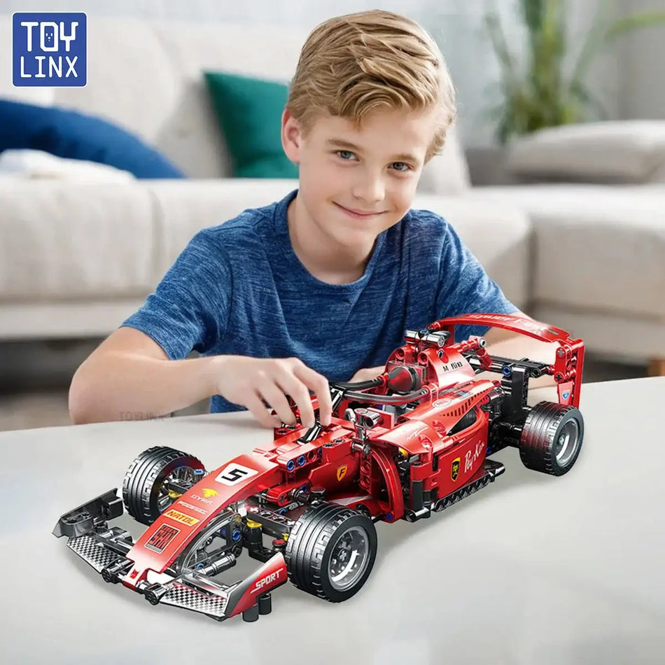 ToylinX Rc Race Cars Building Sets Remote Control Model Kit