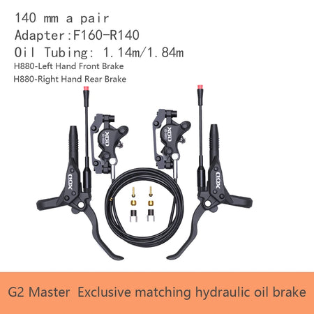XOD Hydraulic Disc Brake XD-H800 XD-H880 &ndash; Waterproof Power Cut Off For Electric Scooters And E Bikes G2 Master