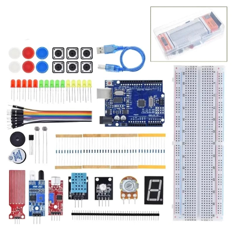 Arduino Uno R3 Starter Kit &ndash; Comprehensive Learning Experience kit with uno r3