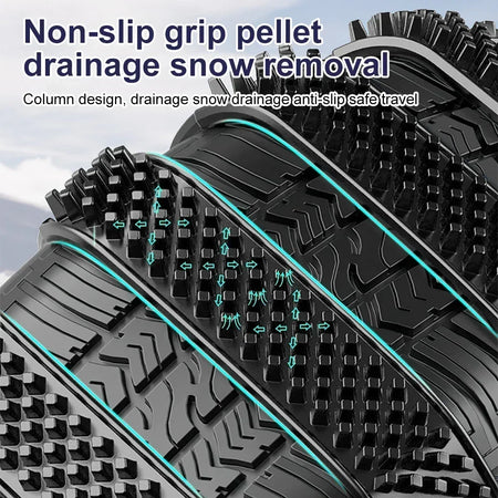 Snow Chain Tire Chain 10 In 1 Polyurethane Set &ndash; All Weather