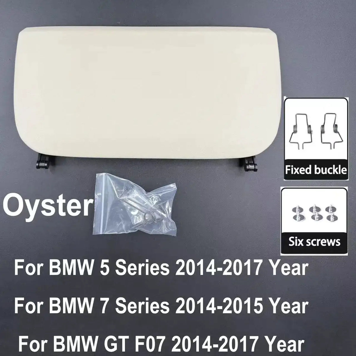 For BMW 5 7 GT Series 2009-2017 F10 F11 F01 F02 F07 Car Seat Back Panel Leather Backrest Storage Pocket Cover by InterCyprus Trading Ltd