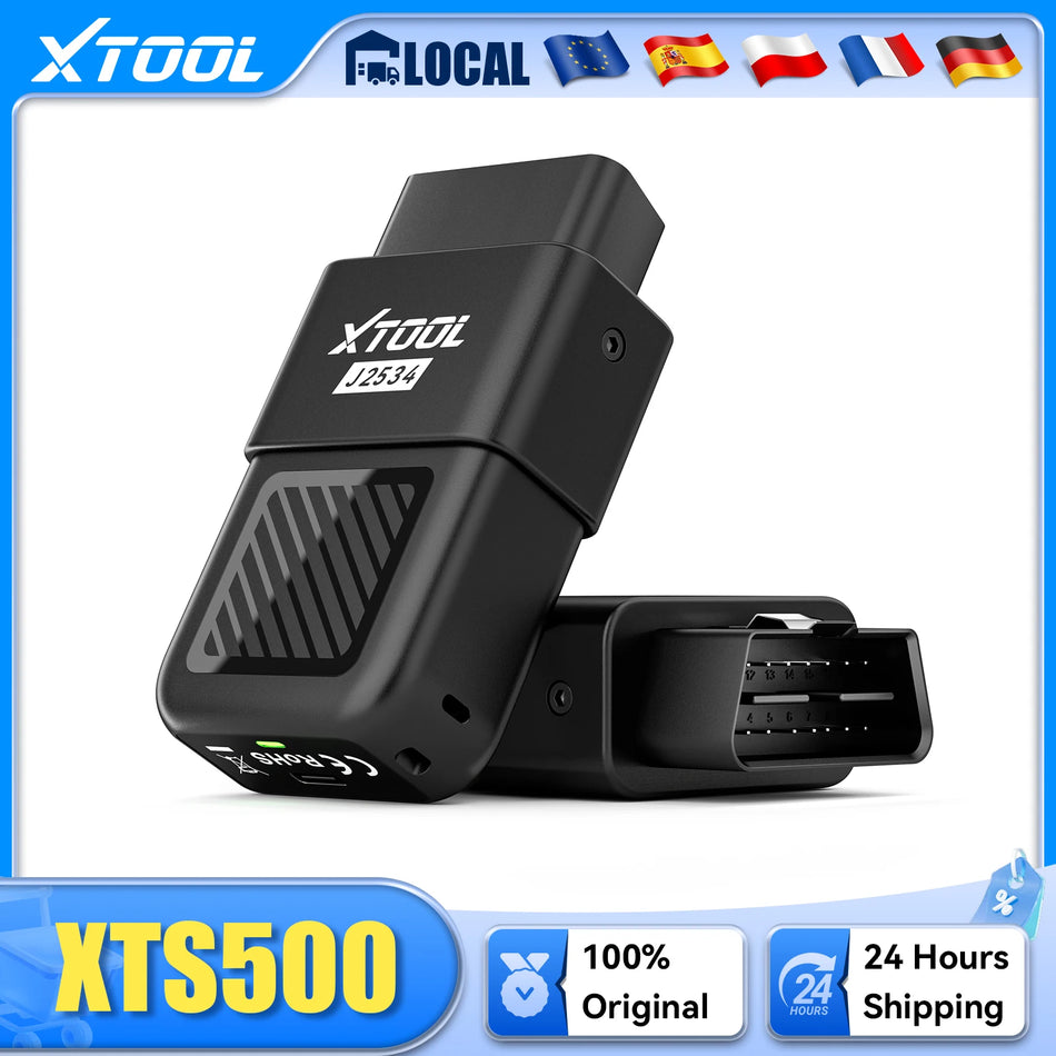 XTOOL XTS500 J2534 Ferramenta de Diagnóstico para Programação de ECU com OBD-II Pass-Thru