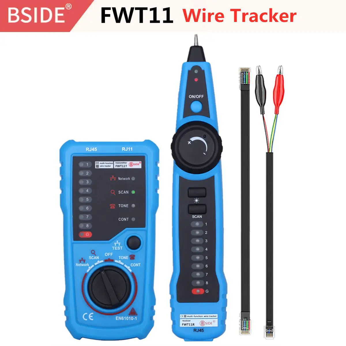 BSIDE FWT11 Network Cable Finder - Precise Wire Tracer FWT11 / CHINA