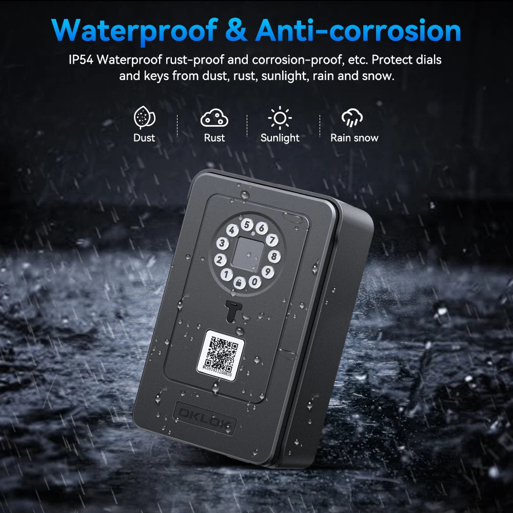 Camluxy Smart Key Box Fingerprint Safe &ndash; Fingerprint Access