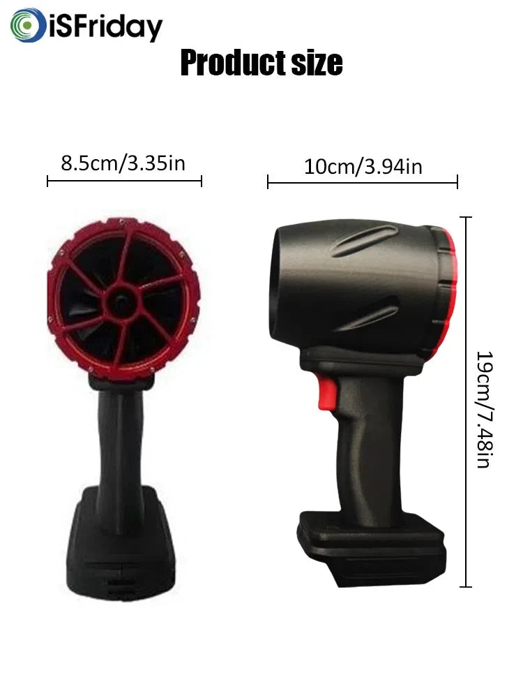 1100W Car Violent Air Blower - High Speed Turbo Jet Fan with 64mm Brushless Motor