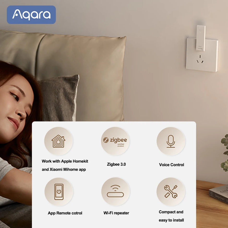 Aqara E1 inteligentný domáci hub brána so Zigbee WiFi ovládaním