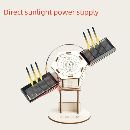 DIY Solar Powered Satellite Model Kit &ndash; STEM Education Toy