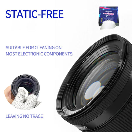 MECHANIC Ultra-Fine Non-Dust Cloth &ndash; Anti-Static Lens and Screen Cleaner