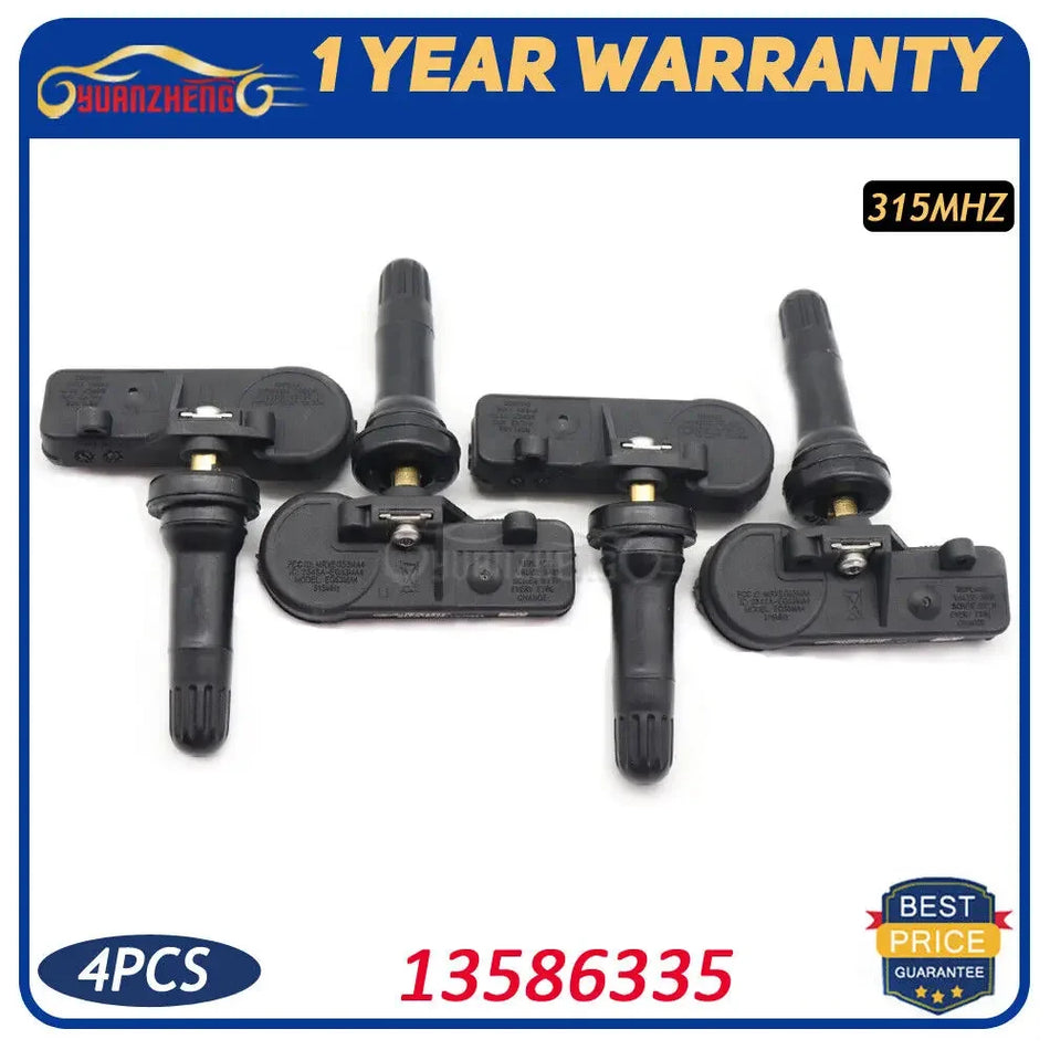 TPMS jutiklis Chevrolet Tahoe, Traverse ir GMC Acadia 315MHz padangų slėgio stebėjimo sistema