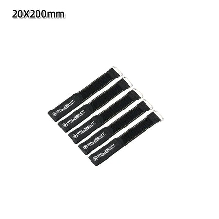 5pcs 10X100mm / 10X130mm IFlight Magic Sticker Tape Nylon Lipo Battery Strap Belt Reusable Cable Tie Wrap for FPV RC Battery by InterCyprus Trading Ltd