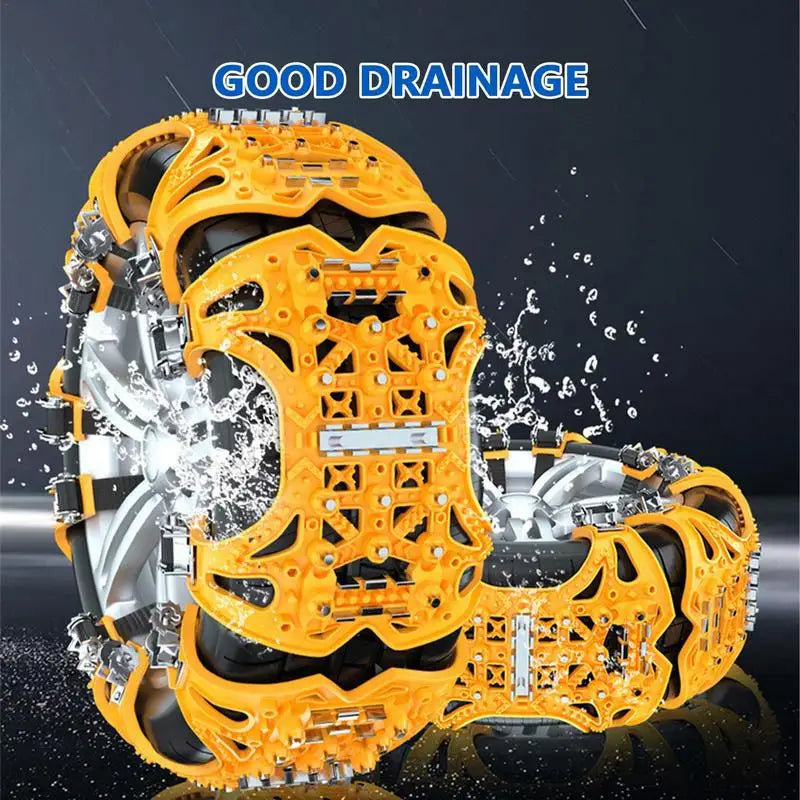 Universal Car Tire Chain &ndash; Easy To Install And Durable