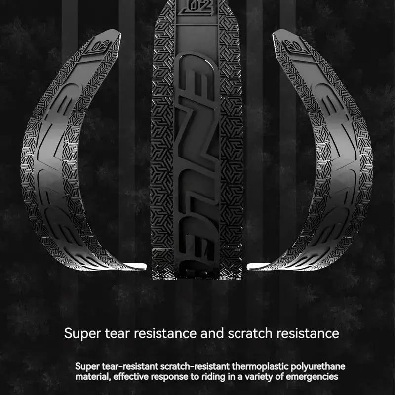 ENLEE Mountain Bike Frame Protection Lower Tube Sticker Silicone 3M Bottom Sticker Anti-Collision Waterproof Protection Plate by InterCyprus Trading Ltd