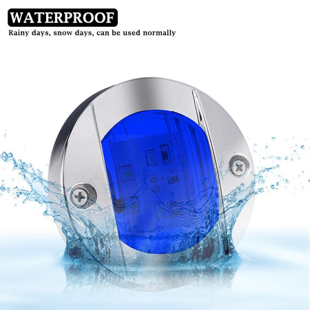 Dual 12V LED Boat Navigation Lights - Waterproof Marine Signal Lamps