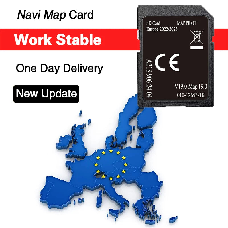 A218 Map V19 Full Europe Navigation For Mercedes &ndash; New Maps