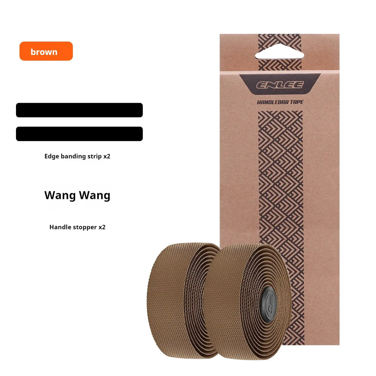 ENLEE Bicycle Handlebar Straps Road Bike Handlebar Wraps Ultra-Lightweight Non-Slip Wear-Resistant Essential For Cycling by InterCyprus Trading Ltd