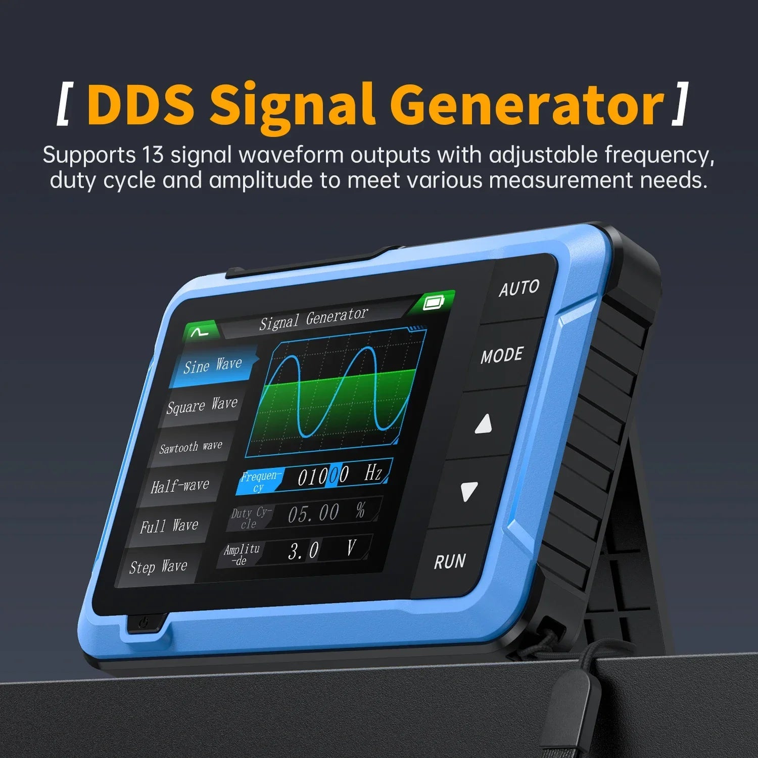 FNIRSI DSO510 &ndash; Mini Handheld 2in1 Oscilloscope with Signal Generator