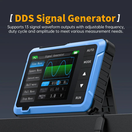 FNIRSI DSO510 &ndash; Mini Handheld 2in1 Oscilloscope with Signal Generator