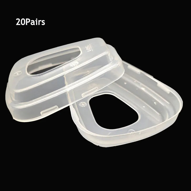 501 Filter Holder Cover &ndash; Dust Proof Fit For 3M Respirators 501-40Pcs(20pairs)