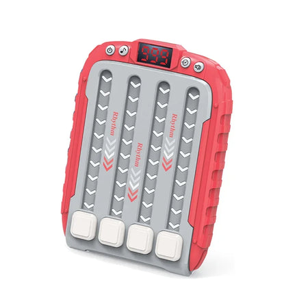 Electronic Music Rhythm Puzzle Game Montessori Travel Toy Big pink