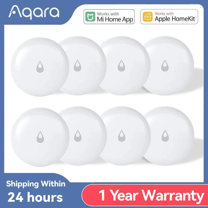 Detector de Fugas de Agua a Prueba de Agua IP67 Sensor de Alarma de Inundación Inteligente ZigBee