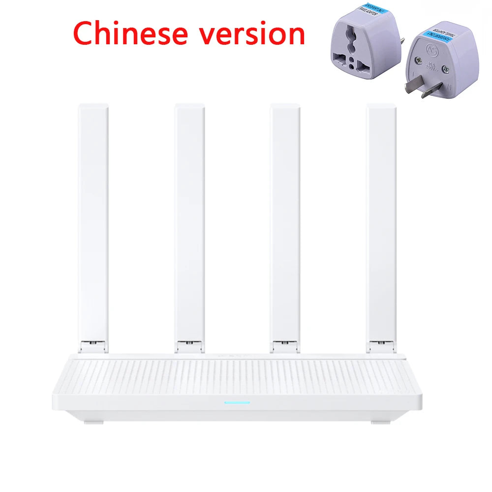 Xiaomi Router AX3000T &ndash; WiFi 6 Mesh For Fast Home Coverage Add AU Adapter