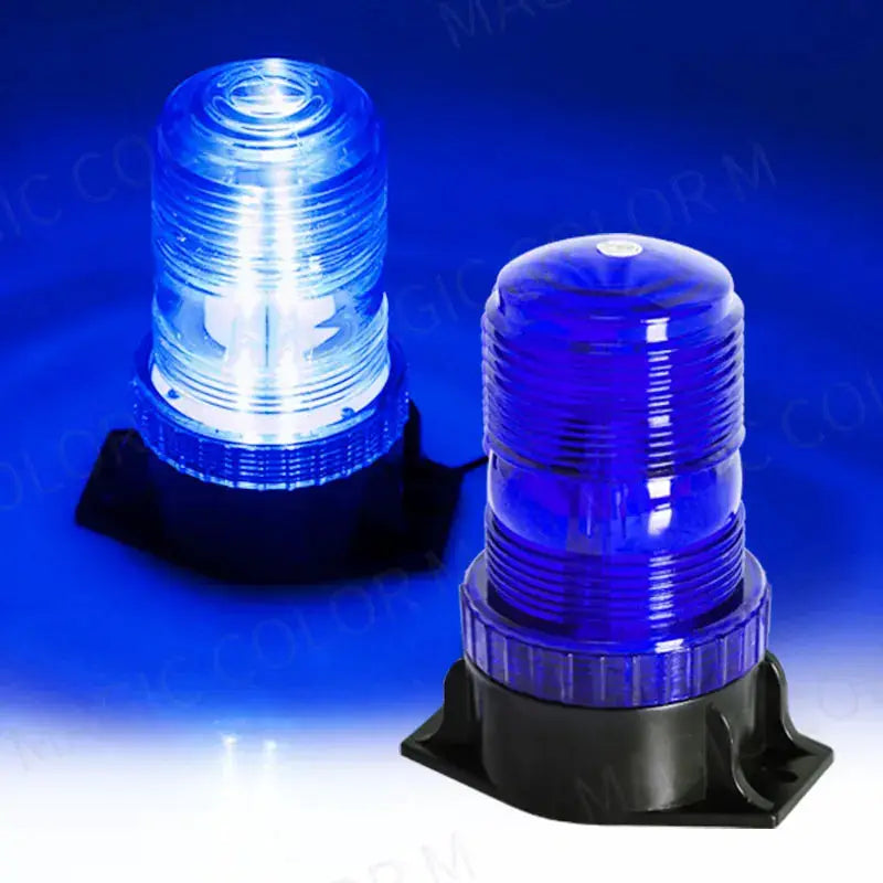 12-24V 48V 60V 80V 30 LED High Power Emergency Warning Flash Strobe Light Beacon for Forklift Truck School Bus Amber Blue Red by InterCyprus Trading Ltd