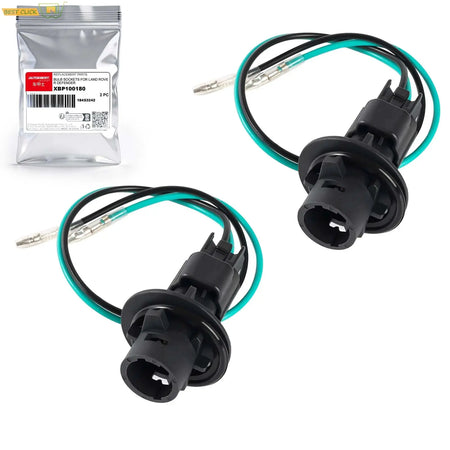 Front Bumper Bulb Socket with Wire Harness for Land Rover Discovery Defender Rear Tail Fog Light Base Connector XBP100180 by InterCyprus Trading Ltd