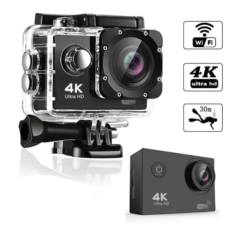 Action Camera Ultra HD 4K &ndash; Waterproof and Versatile for Adventure