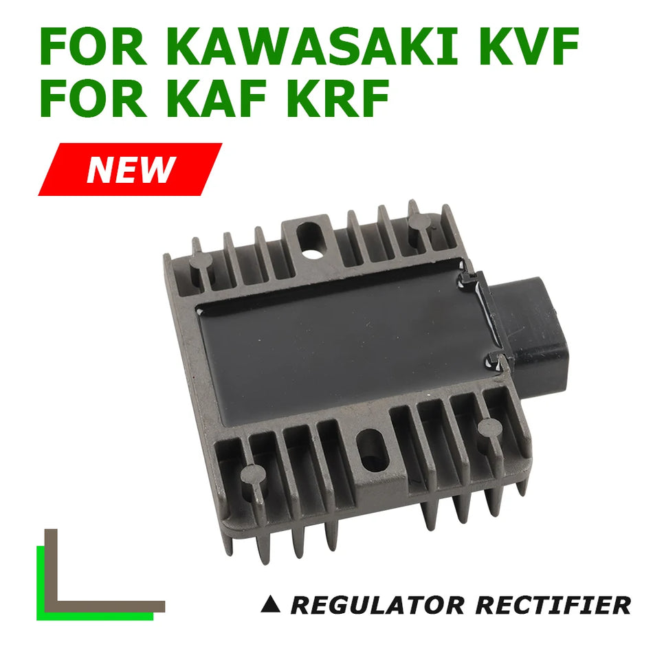 Kawasaki KVF KAF KRF Voltage Regulator Rectifier, Made of Metal, Stabilizes Voltage