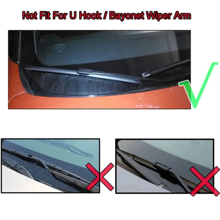 Misima Windshield Windscreen Wiper Blades Kit For Dacia Renault Duster MK2 2017 2018 2019 2020 Front Rear Window Wiper Set by InterCyprus Trading Ltd