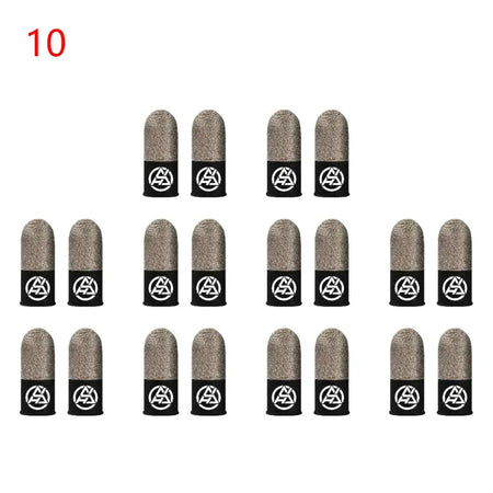 Luminous Fingertips Breathable Finger Sleeve For PUBG Mobile 10 Pairs