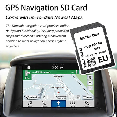 Newest 2025 Suzuki Vitara Navigation Map SD Card &ndash; Enhanced GPS Accuracy