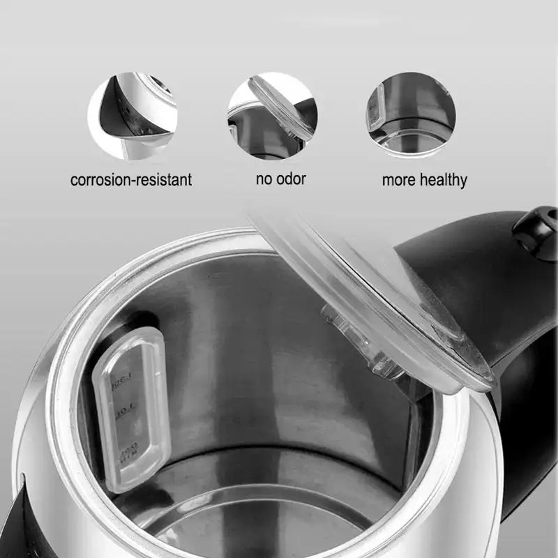 1.7L Stainless Electric Kettle Temperature Control EU Plug