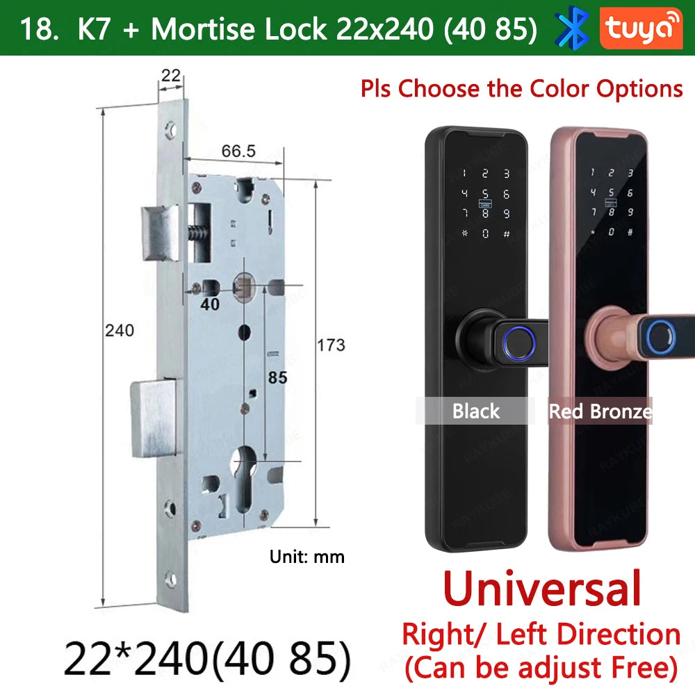 CDOK K7 Pro Tuya Smart Lock