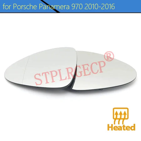 Driver or Passenger Rearview Side Mirror Lens Door Wing Mirrors Glass with Heating for Porsche Panamera 970 2010-2016 by InterCyprus Trading Ltd