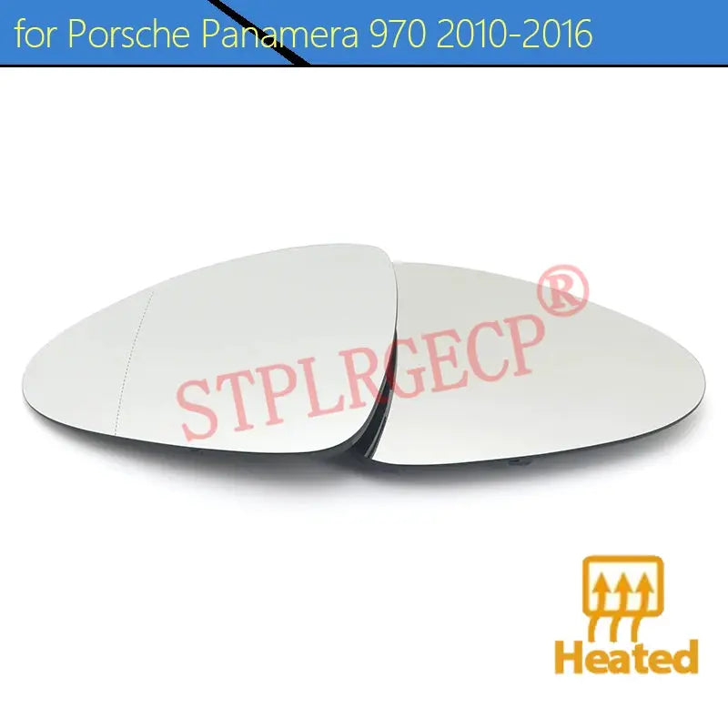 Driver or Passenger Rearview Side Mirror Lens Door Wing Mirrors Glass with Heating for Porsche Panamera 970 2010-2016 by InterCyprus Trading Ltd
