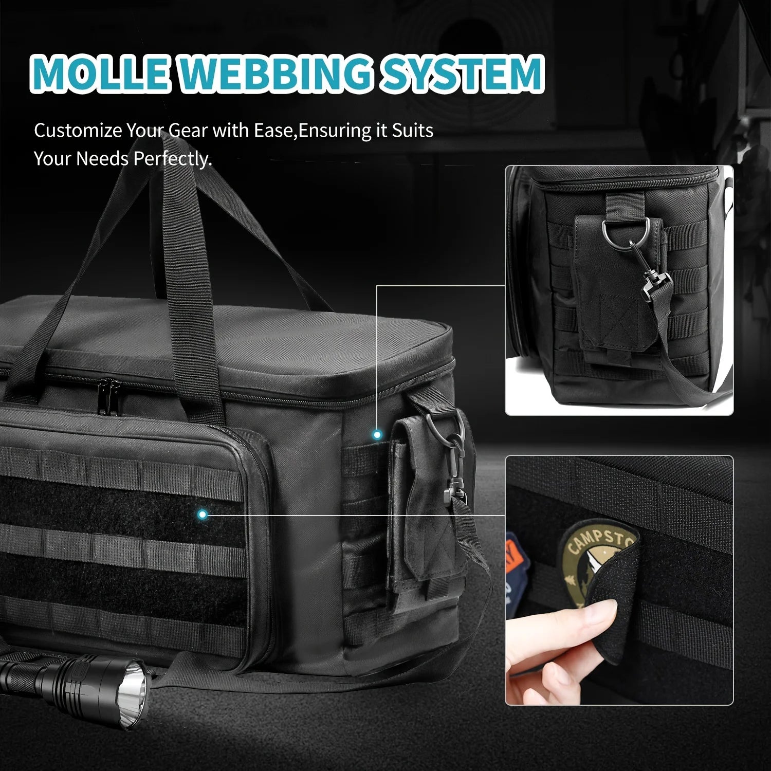 Law Enforcement Patrol Bag &ndash; Water Resistant and Durable