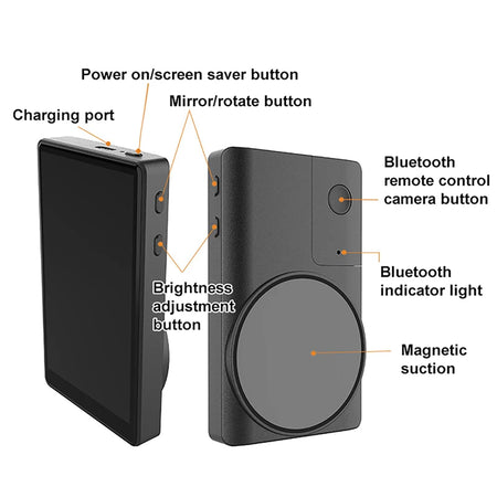 Smartphone Rear Camera For Selfie Vlog &ndash; Mirror Projection