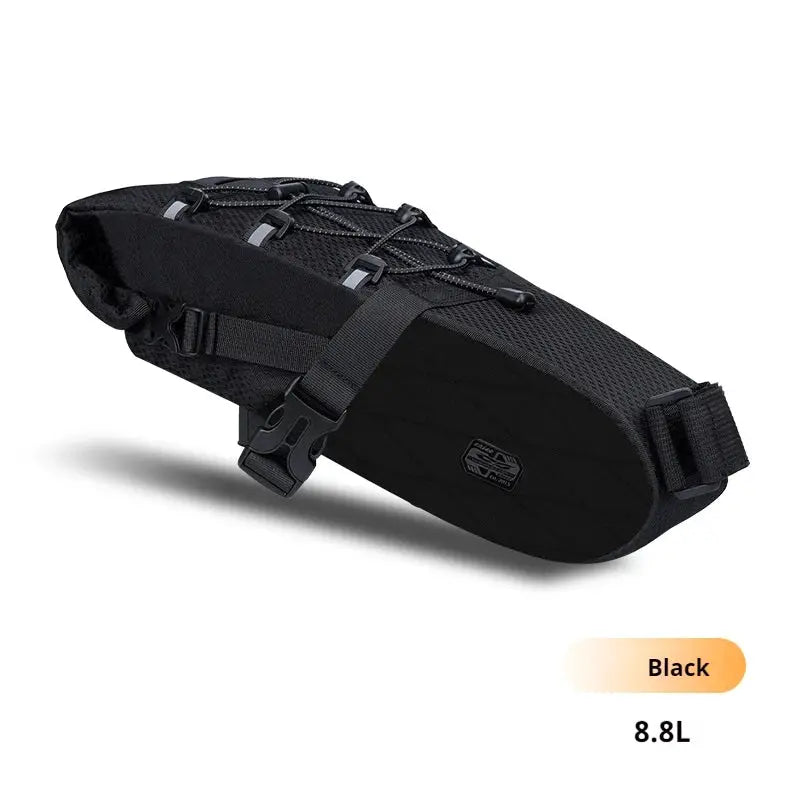ENLEE Multi-functional Bicycle Tail Bag, Large Capacity 5.8L/8.8L Essential for Long-Distance Travel by InterCyprus Trading Ltd