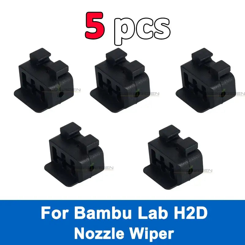 Bambu Lab H2D Nozzle Wiper Silicone Cleaning Brush Hotend 5pcs for H2D