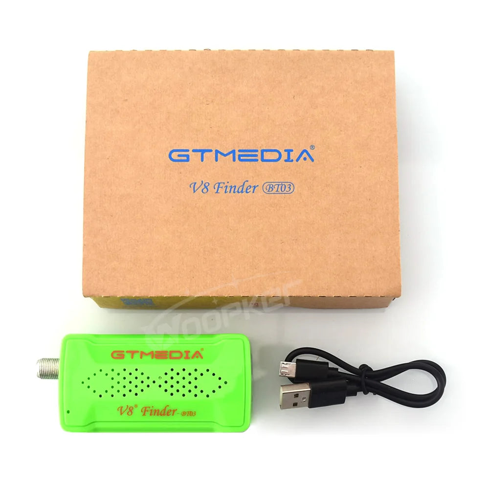 Woopker V8 SAT Finder BT03 Mini Satfinder Bluetooth DVB S / S2 Digital Signal Satellite Receiver With Box