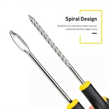 Car Tire Repair Kit - Durable, Portable, and Easy-to-Use with Super Glue